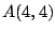 $A(4,4)$