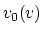 $v_0(v)$