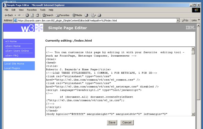 SimpleContentEditor plugin