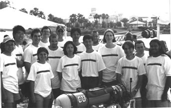 1999-2000 Team with the Gimbal Porpoise