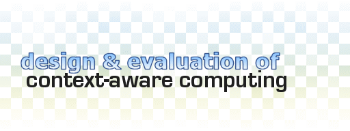 Design Evaluation of Context-Aware Computing