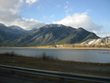 On the road to Banff
