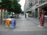 Bears near Wittenbergplatz station
