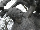 Detail of statue near Castle on the Water