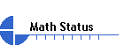 Math Status