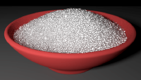 multiple scattering in glass beads