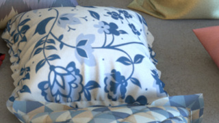 rendered pillows