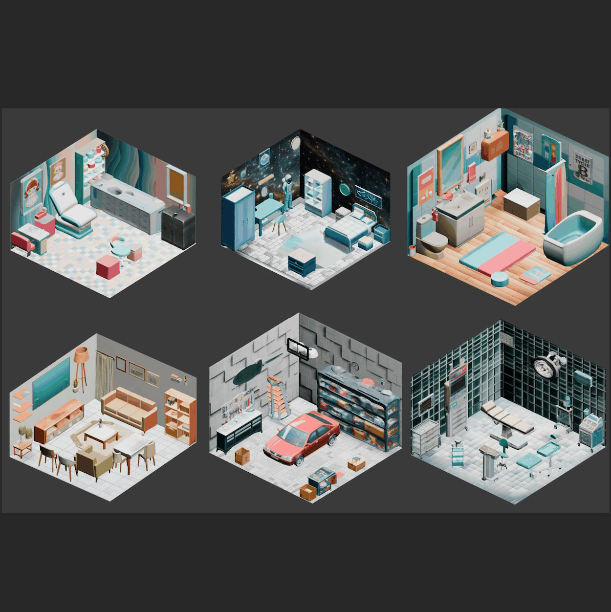 Cover Image for  ArtiScene: Language-Driven Artistic 3D Scene Generation Through Image Intermediary