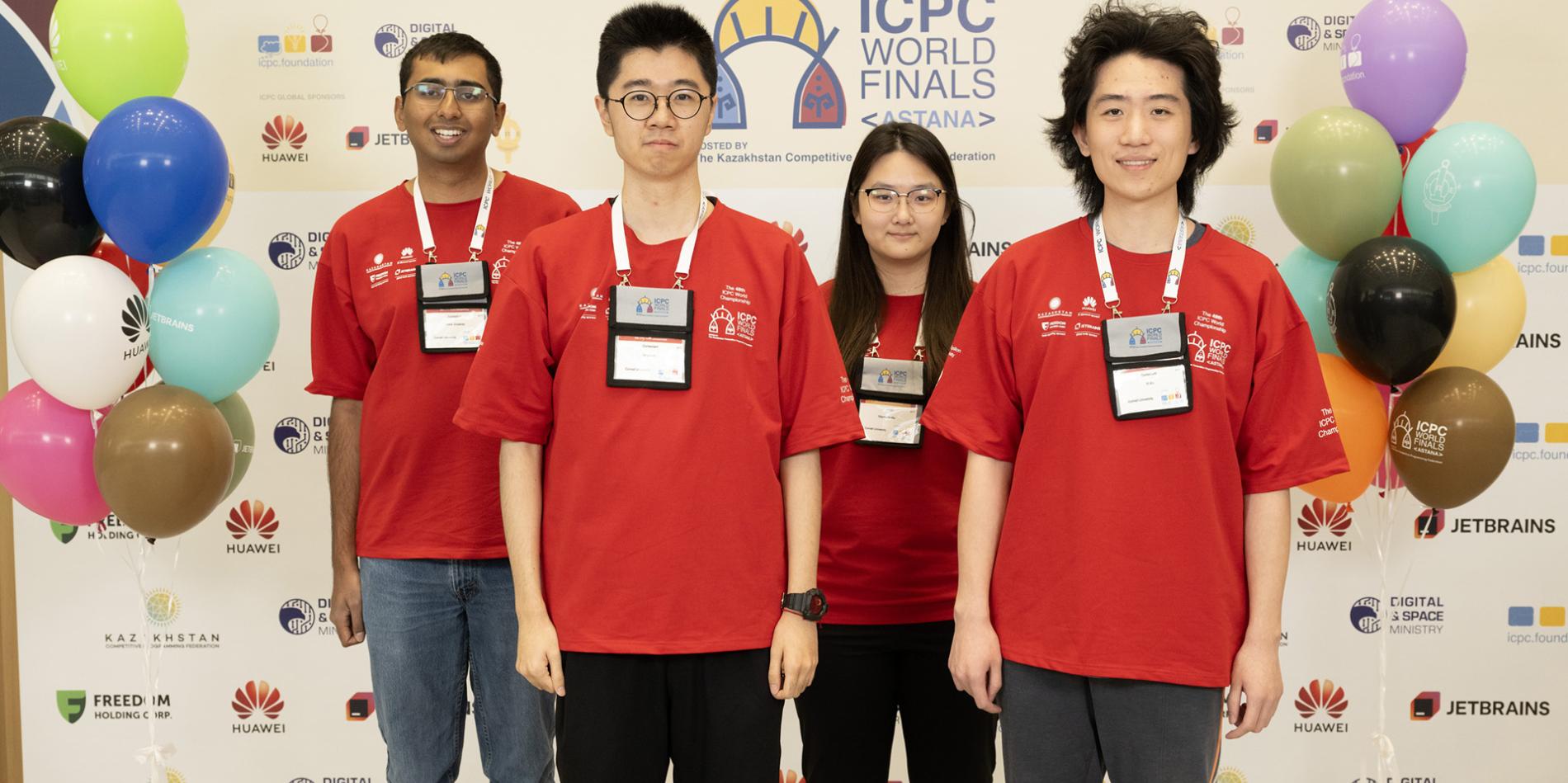 Cornell ICPC team at World Finals