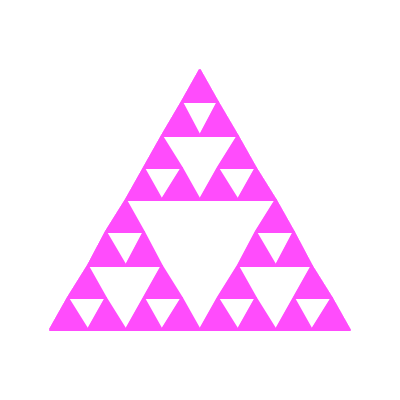 Sierpinski Triangle Depth 3