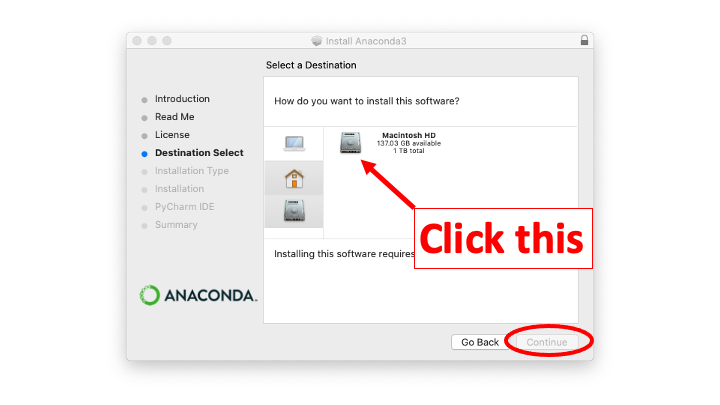 Anaconda Python Mac Install