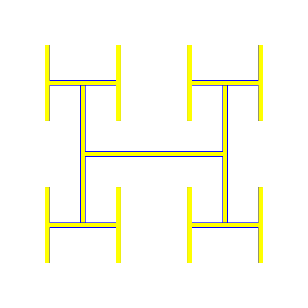 H-Tree Depth 1