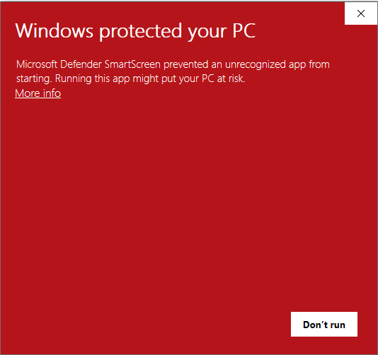 Windows protection