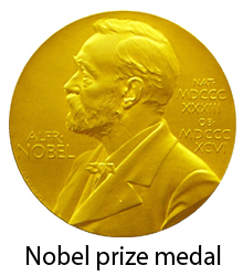 Nobel medal