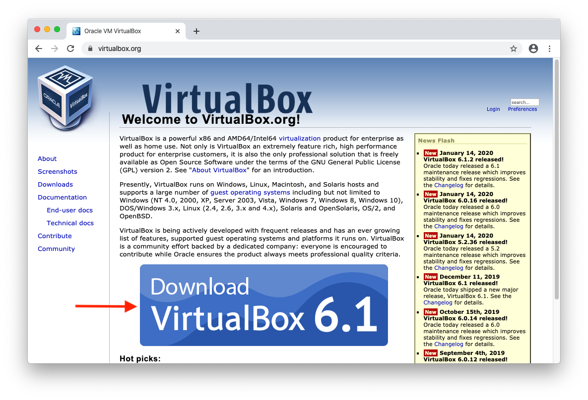 getting os x for virtualbox