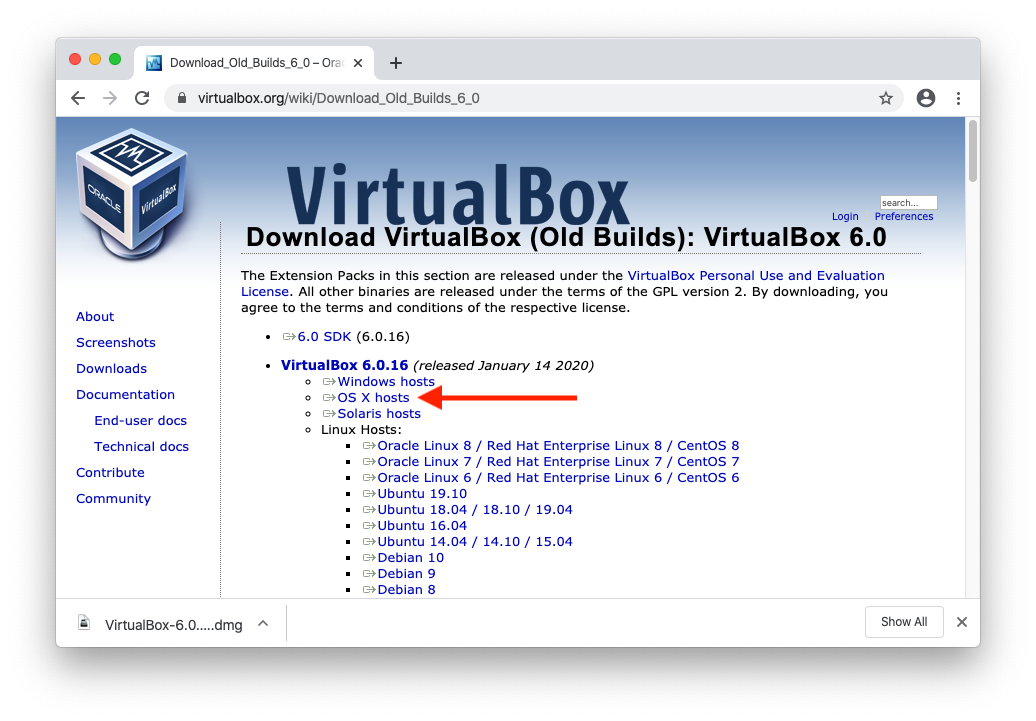 Virtualbox user.app mac iso