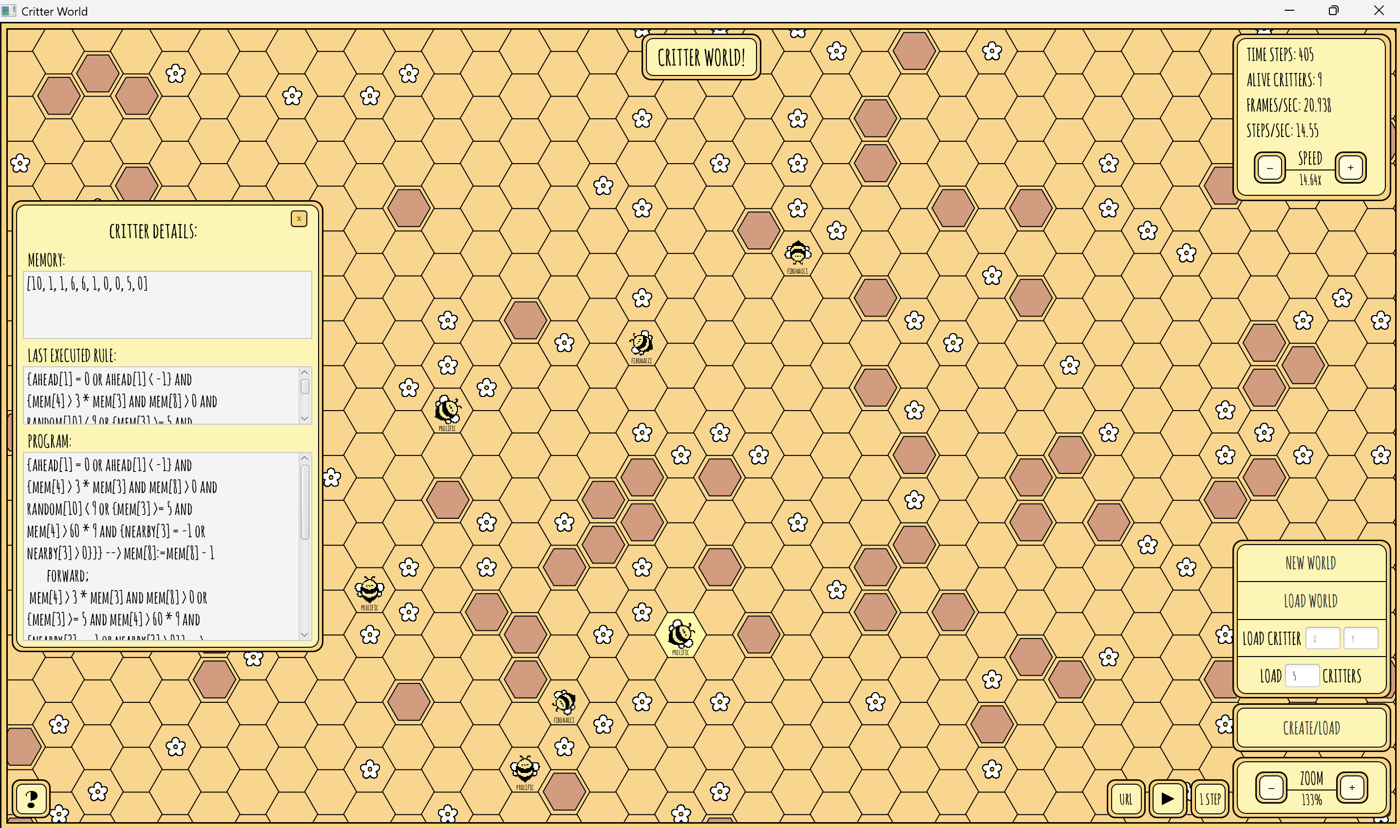 Screenshot of winning submission from team 0110 0111