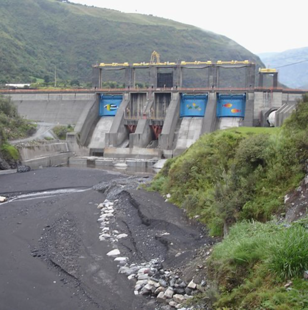 Agoyan dam, Ecuador.