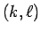 $(k,\ell)$