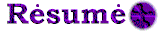 My Resume