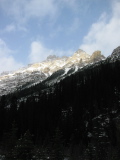 Mountains near Lake Louise