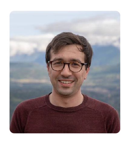 A color photo of a man.