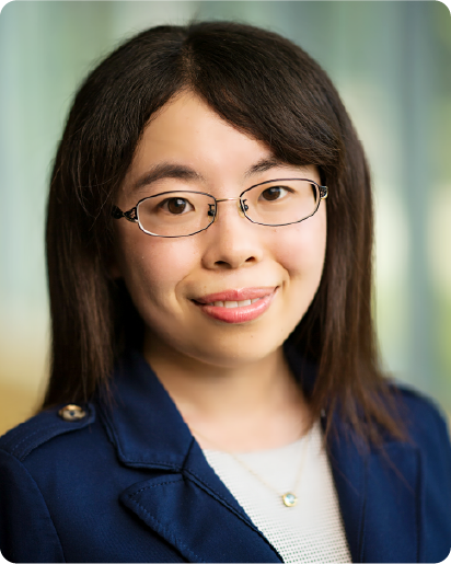 A color photo of a woman.
