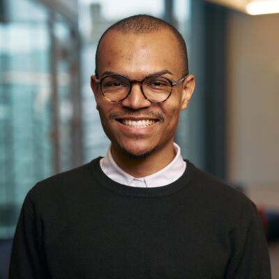 Man smiling for a photo.