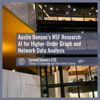 Austin Benson's NSF Research: AI for Higher-Order Graph and Network Data Analysis
