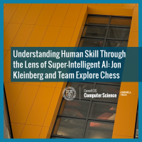 Understanding Human Skill Through the Lens of Super-Intelligent AI: Jon Kleinberg and Team Explore Chess