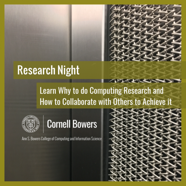 Research Night — Spring 2021