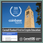 Cornell CS Ranked First in Crypto Education