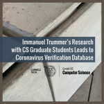 Immanuel Trummer’s Research with CS Graduate Students Leads to Coronavirus Verification Database