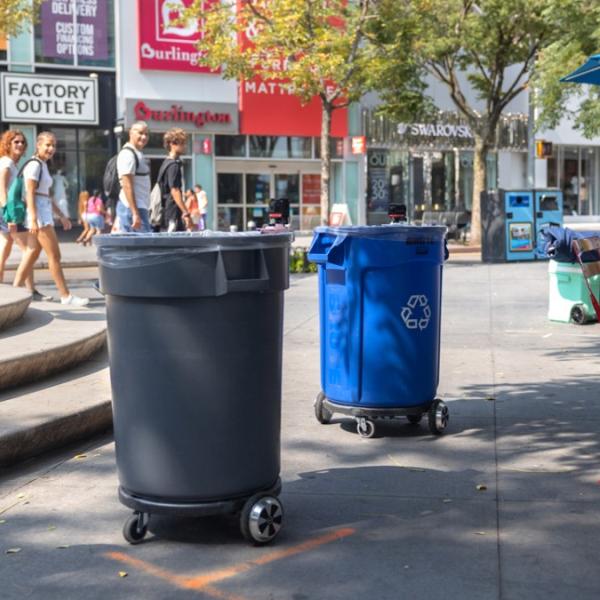 ‘Trashbots’ help Brooklynites clean up, connect