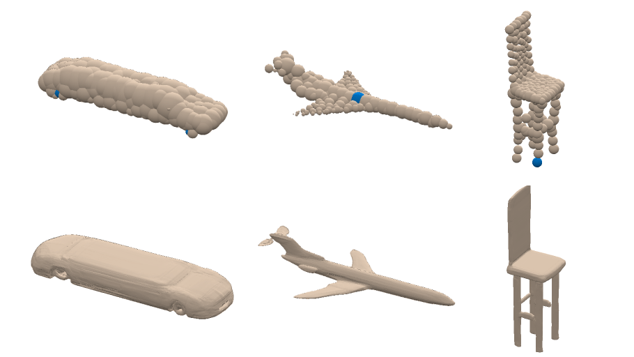DualSDF: Semantic Shape Manipulation using a Two-Level Representation teaser