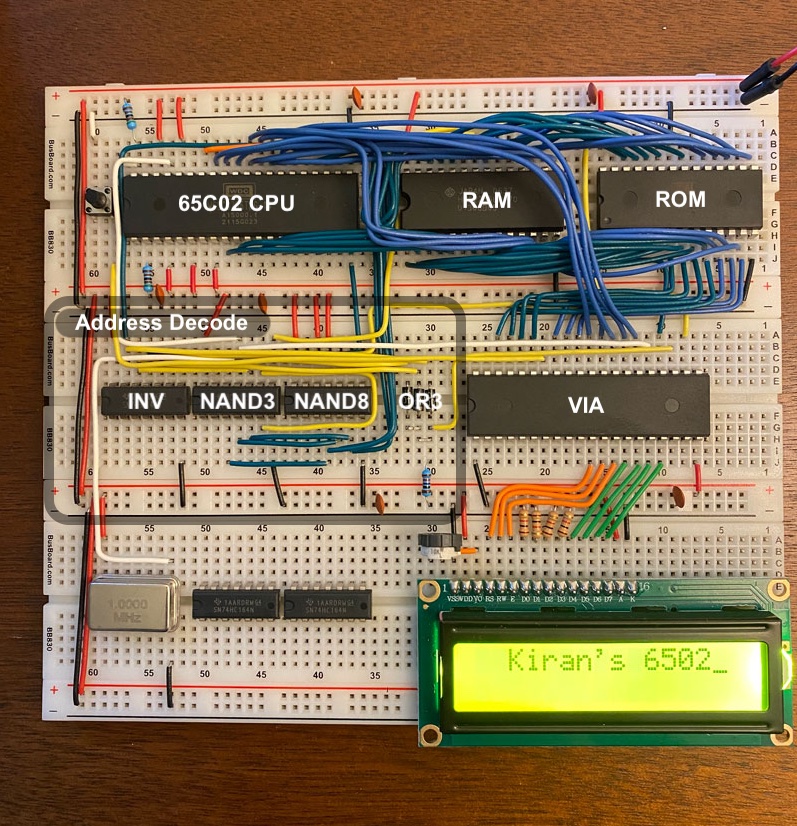 Building a 6502 Computer, Part 1 Origins of the KiT 1 Kiran Tomlinson