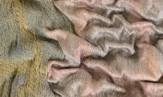 self-shaping woven textile ornamentation